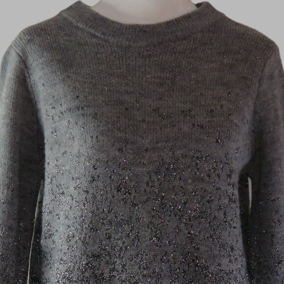 H&M Women's Gray Ombre Long Sleeve Pullover Sweater Size XS (C925) - Picture 1 of 7